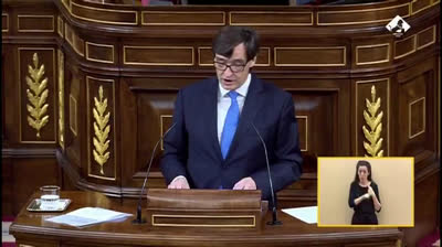 Salvador Illa a Pablo Casado: "Ninguno de sus diputados ha presentado una enmienda para confinar por días como pide la presidenta de la CAM"