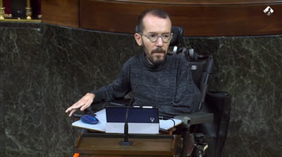 Pablo Echenique: "En esta situación seguir empeñado en hacerle la guerra al Gobierno es sencillamente incalificable"