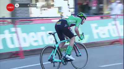 Vídeo del último kilometro etapa 10 - La Vuelta España 20 - Castro Urdiales - Suances