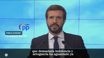 Pablo Casado's review of Fernando Simon's jokes about nurses