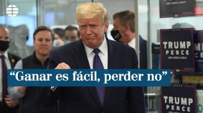 Donald Trump: “Ganar es fácil, perder nunca es fácil”