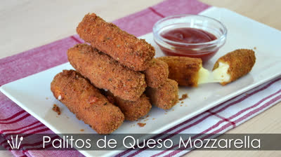 Receta de fingers de queso