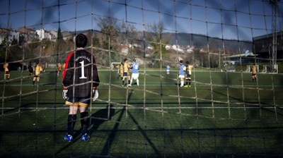 Why it is important to keep a safe distance in soccer...