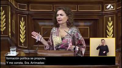 Montero, a Arrimadas: "PP y VOX están más cómodos con Ciudadanos en la foto de Colón"