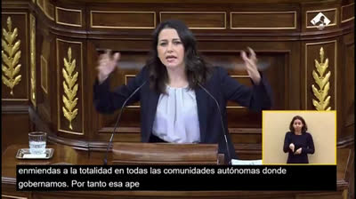 Inés Arrimadas: "'Oh, que es esto. ¡Es un ovni!'. No, es política. Y no politiqueo"