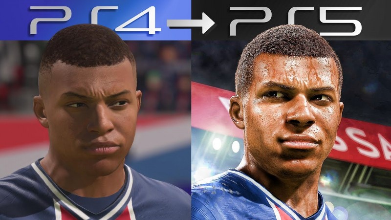 Comparison of FIFA 21 PS5 vs PS4 - TokyVideo