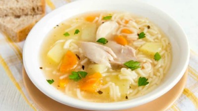 Receta rápida de sopa de pollo