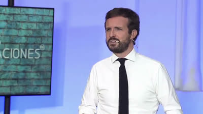 Pablo Casado: "Ayer Ábalos decía que Bildu era más responsable que el PP"