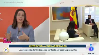 Inés Arrimadas: "Si quieren ir hacia la moderación económica y no quieren ceder a los nacionalismos, aquí estamos"