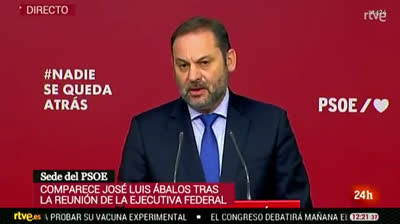 Ábalos: "No hay pacto con Bildu"