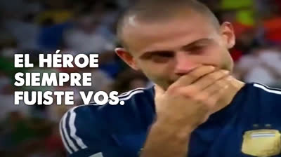 Vídeo de despedida de la selección Argentina a Javier Mascherano