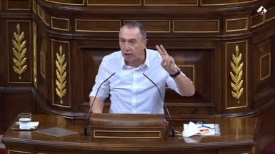 Joan Baldoví: "¿Es superior la lengua que el enseño su madre a la mía? ¿Es más española su lengua que la mía?"