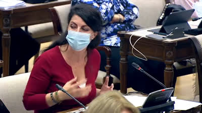 Macarena Olona: "En España hoy la homosexualidad no es una enfermedad, pero es un error prohibir que las personas homosexuales acudan a terapia, a un especialista que le ayude a encontrar su identidad"