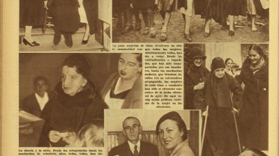El 19 de noviembre de 1933 las mujeres votaron por primera vez en España
