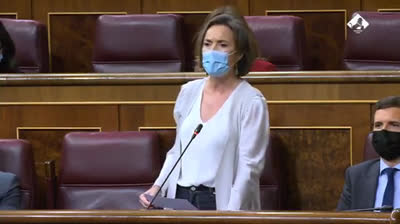 Cuca Gamarra a Carmen Calvo: "Han vendido su alma al diablo por lo menos tengan las agallas de reconocerlo"