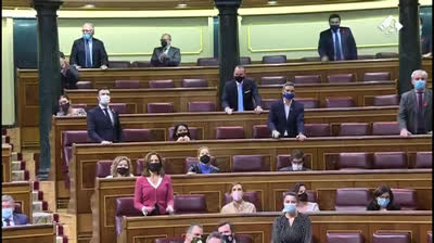 Gritos de Libertad al finalizar el debate sobre la Ley Celaá