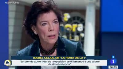 Isabel Celaá: "A los padres les recomiendo que lean la disposición cuarta".
