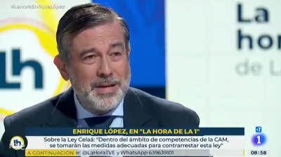 Enrique López sobre la Ley Celaá: "Esta ley es contraría a la constitución"