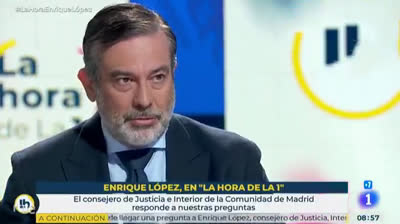 Enrique López: "No se trata de incumplir la Ley Celaá pero se la atacará con un recurso de inconstitucionalidad"