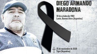 Diego Maradona dies after a heart attack at his home | Tribute to "El Pelusa