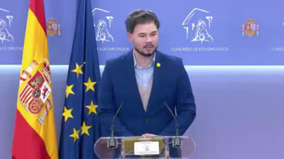 Gabriel Rufián enuncia los puntos del preacuerdo para apoyar los PGE