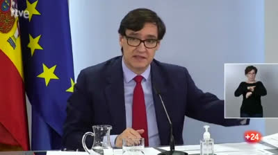 Salvador Illa: "Los residentes y el personal sanitario y sociosanitario en residencias de personas mayores y con discapacidad serán los primeros grupos que se vacunarán frente a la COVID-19"