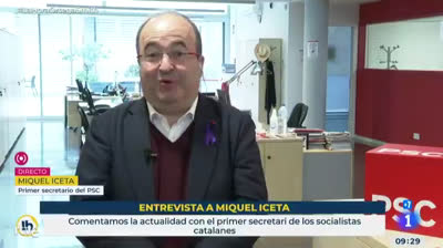 Miquel Iceta tras las palabras de Ortega Smith: "Una tontería más. El PSC no es independentista y yo creo que bailo mejor que el señor Ortega Smith"