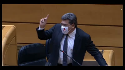 Escrivá responde al PP: "3,4 Mill de trabajadores han recibido una prestación de ERTE, se han gastado 13.500 millones"