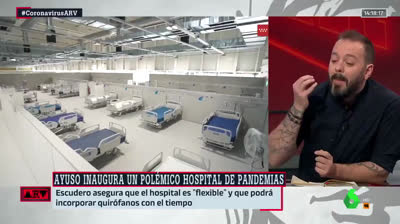 Antonio Maestre: "El hospital sin quirófanos no podrá tratar ni a pacientes COVID graves"