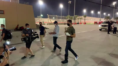 Grosjean is already medically discharged after the accident at the Bahrain GP