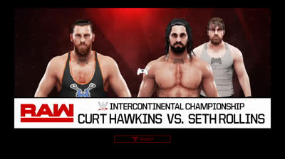 Seth Rollins vs Curt Hawkins (WWE 2K19)