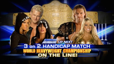 Dolph Ziggler & LayCool vs Edge & Kelly Kelly - World Heavyweight Championship Match (Full Match)