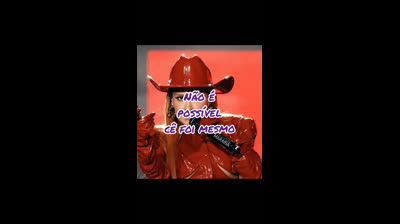 Não é possível cê foi mesmo