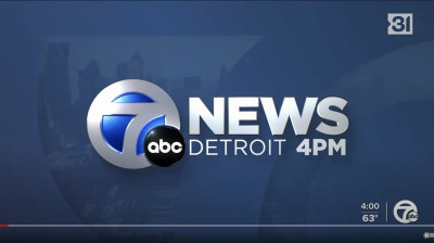 WXYZ 7 News Detroit 4PM open - April 22, 2024 - New Brand