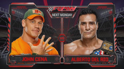 John Cena vs Alberto Del Rio - United States Championship Match (Full Match)