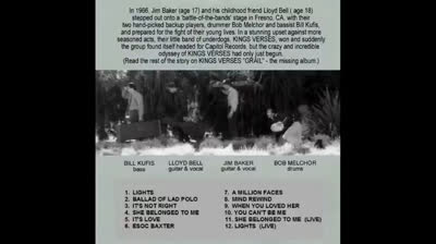 Kings Verses (1966) - When You Loved Her