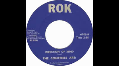 Contents Are (1967) - Direction of Mind