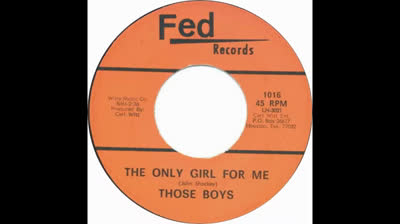 Those Boys (1967) - The Only Girl For Me