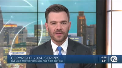 WXYZ 7 News Detroit 4PM close - April 22, 2024 - New Brand