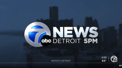 WXYZ 7 News Detroit 5PM open - April 22, 2024 - New Brand