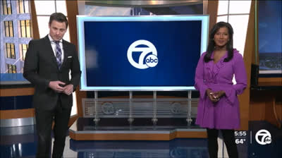 WXYZ 7 News Detroit 5PM close - April 22, 2024 - New Brand