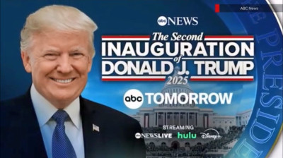 ABC News - The 2nd Presidential Inauguration Of Donald J. Trump - Live Coverage - Tomorrow promo for January 20, 2025