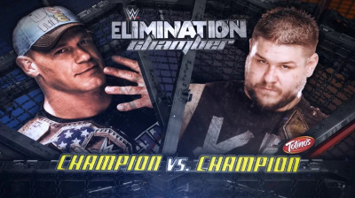 John Cena vs Kevin Owens - Elimination Chamber 2015 (Full Match)