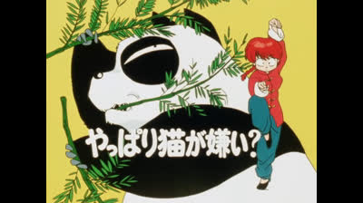 Ranma 02x02 Odio I Gatti