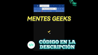 Cómo crear un check | HTML y CSS