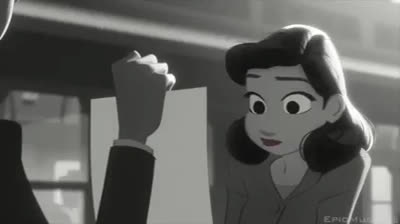 The paper man - animation story