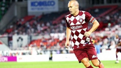Andres Iniesta rinnova con Vissel Kobe il giorno del suo compleanno